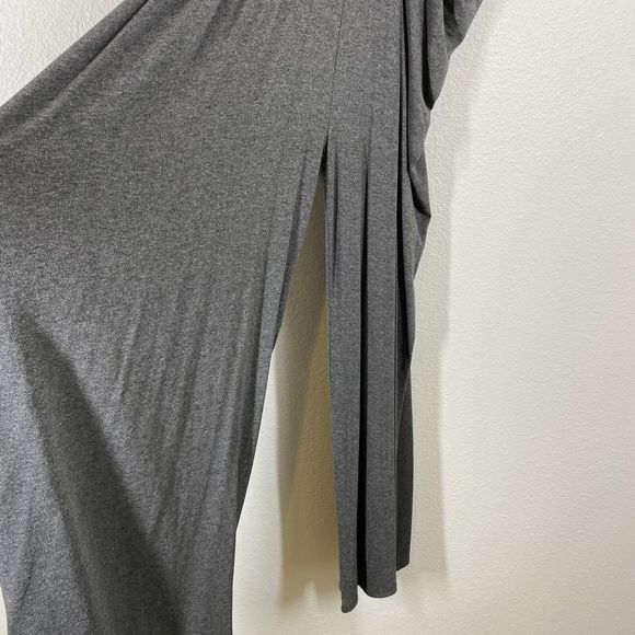 Free People Beach Womens Waterfall Harem Pants Size Small Gray Charcoal Draped - Picture 5 of 11